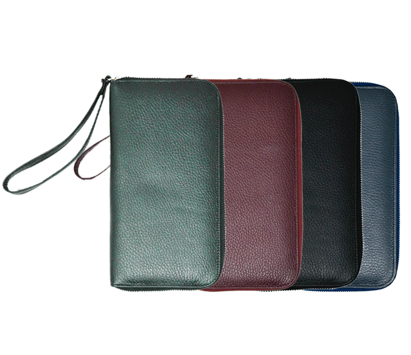 Cartera de Viaje de Piel