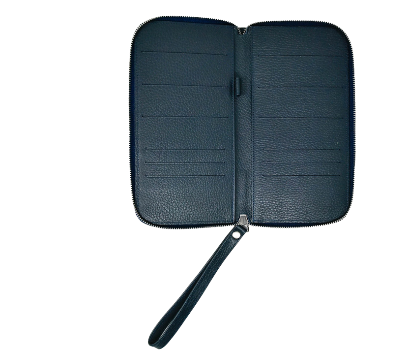 Cartera de Viaje de Piel