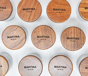Cajita Elisa + Tapa de Madera