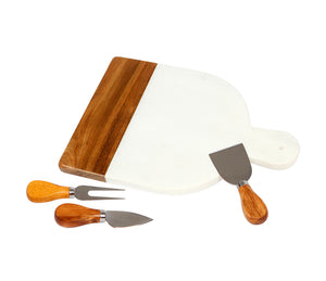 Tabla Irregular Botanera + Set cuchillos